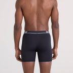 Saxx Essential Performance 3-Pack Mesh Boxer Briefs, Black