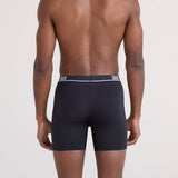 Saxx Essential Performance 3-Pack Mesh Boxer Briefs, Black