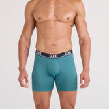 Saxx Essential Performance 3-Pack Mesh Boxer Briefs, Blue/Teal/Maritime