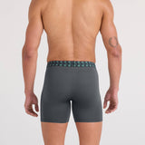 Saxx Multi Sport 3-Pack Mesh Boxer Briefs, Red/Mint/Blue Jagged WB