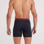Saxx Multi Sport 3-Pack Mesh Boxer Briefs, Red/Mint/Blue Jagged WB