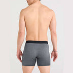 Saxx Vibe Xtra 3-Pack Boxer Briefs, Black/Grey Heather/Navy