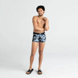 Saxx Vibe Super Soft Trunks, Blue Camo Flora