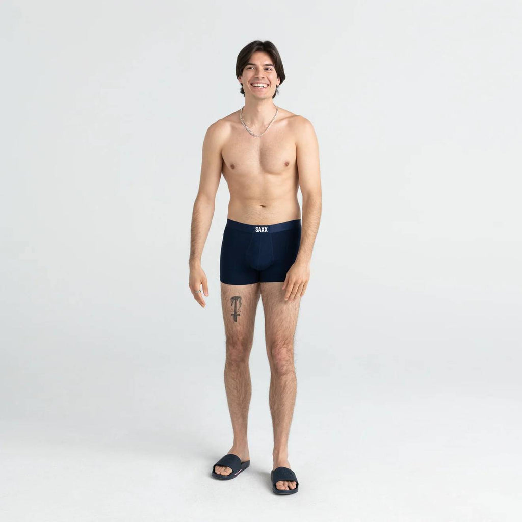Saxx Vibe Super Soft Boxer Briefs, Navy