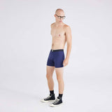 Saxx Vibe Xtra Soft Comfort Boxer Brief, Astro Blue Heather