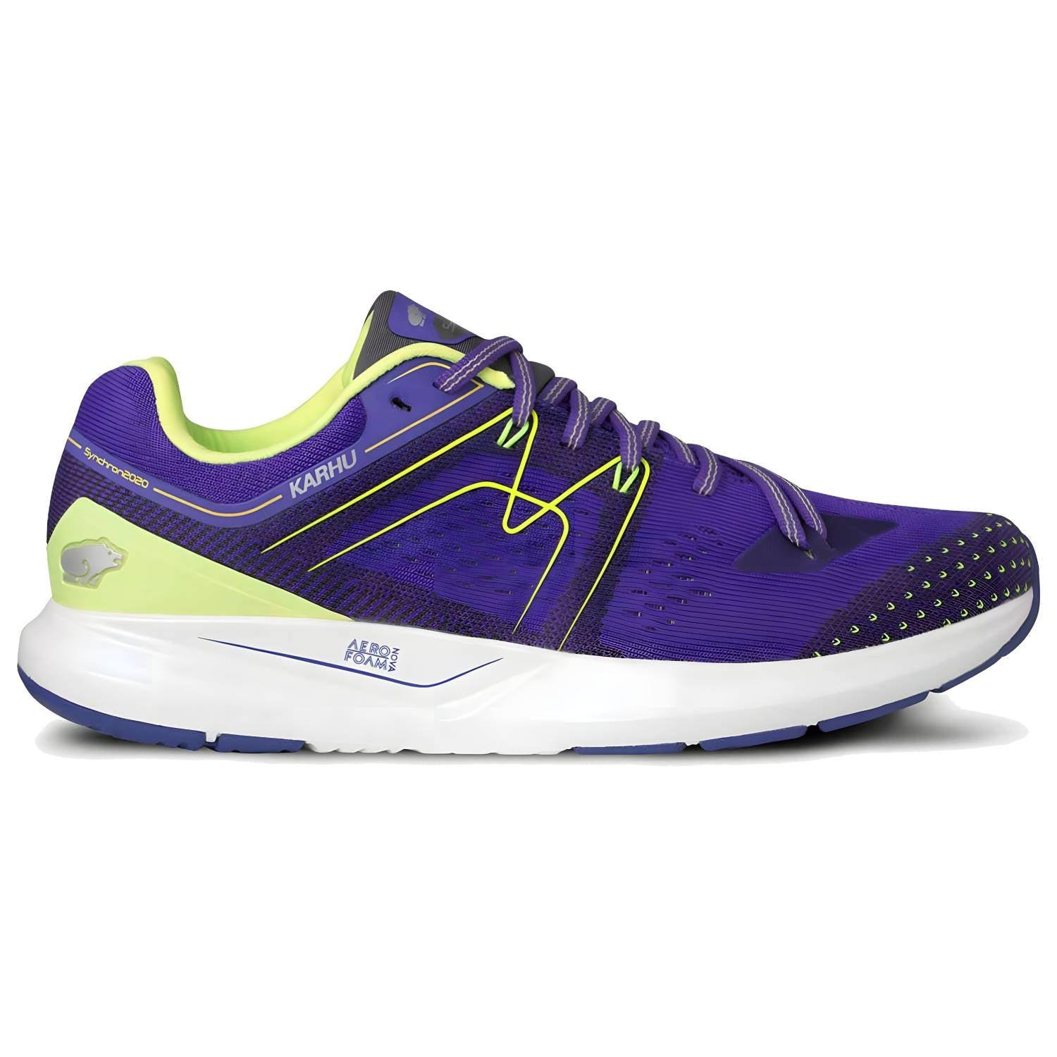 Karhu Synchron Ortix Women's Running Shoes, Liberty Purple/Sharp Green Main image