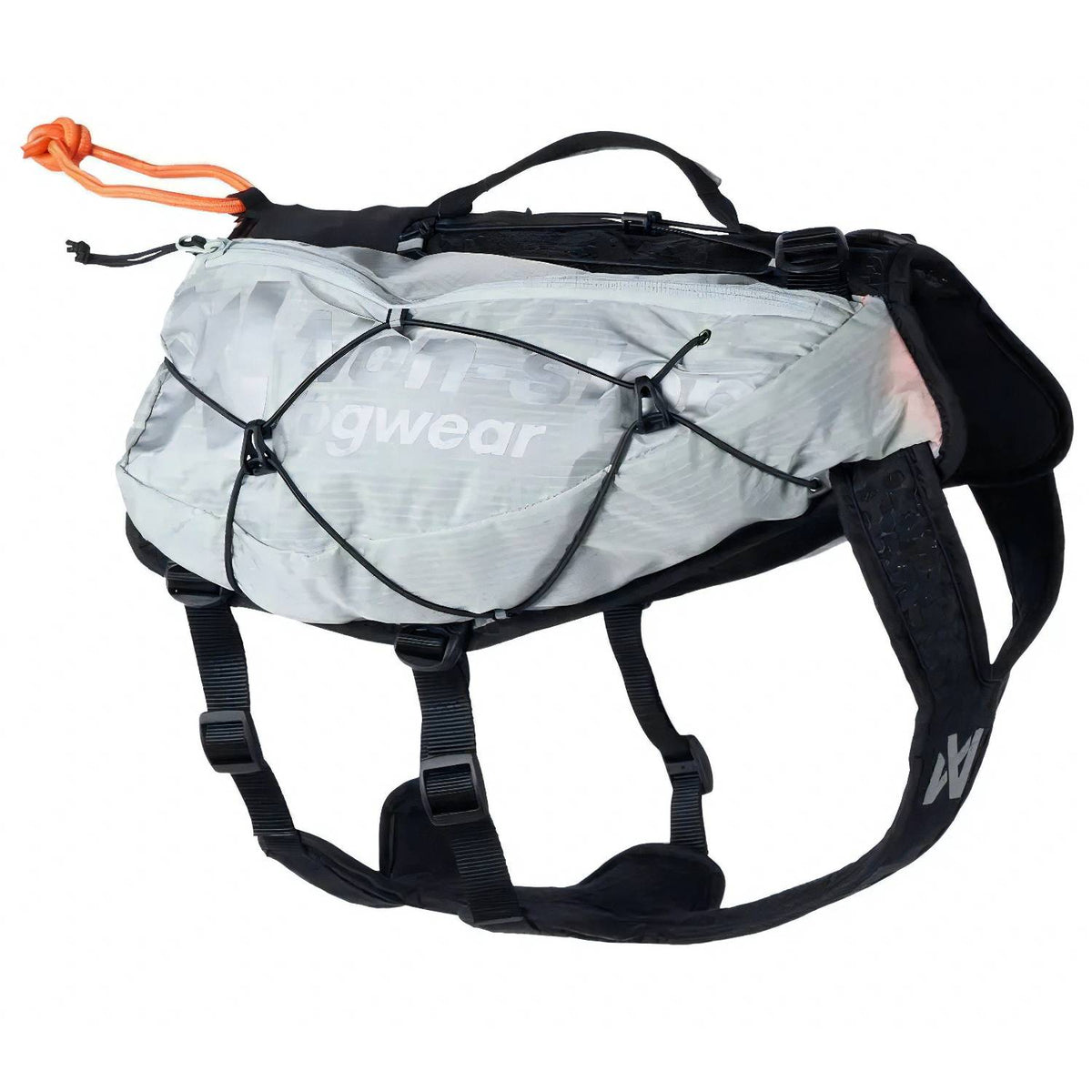Non-Stop Dogwear Trail Light Dog Backpack, Glacier Grey Main image