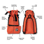 K9 Sport Sack | Trainer Puppy  Small Dog Carrier, Grey