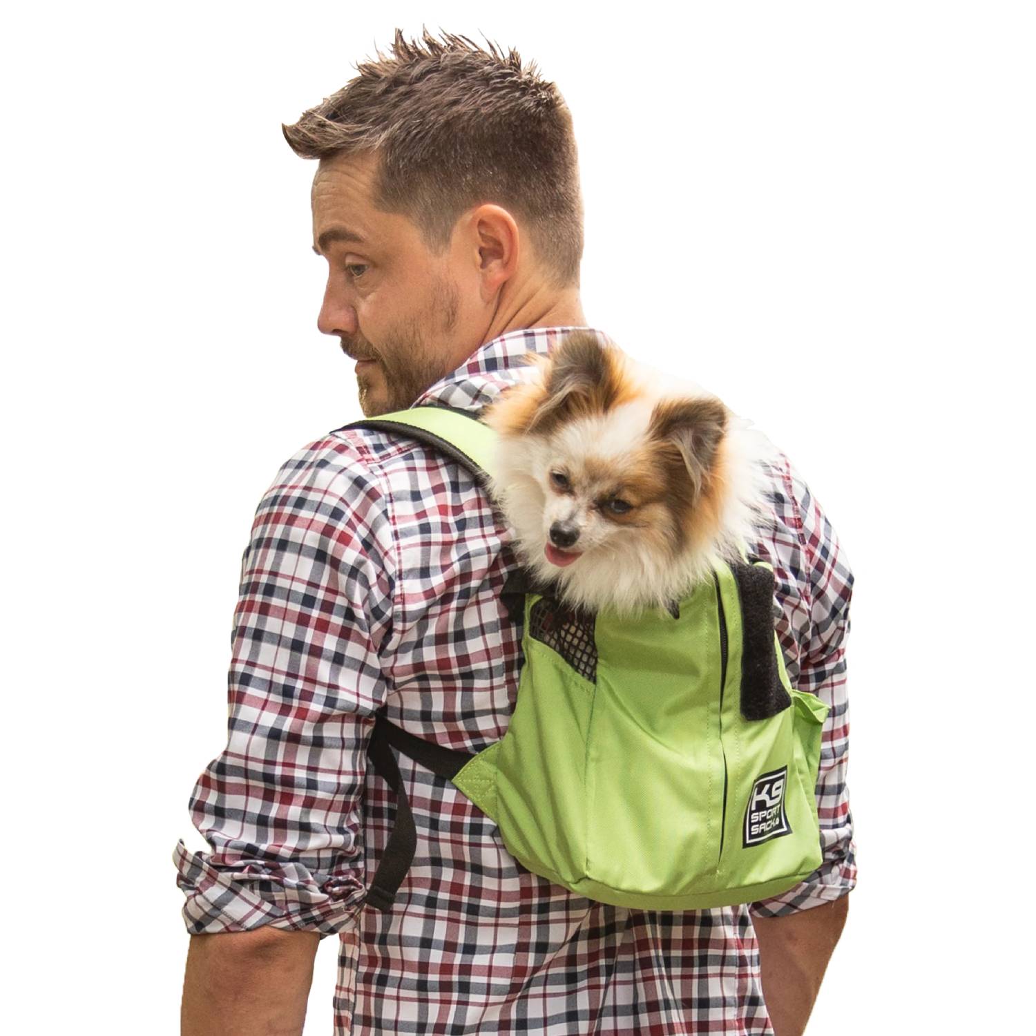 K9 Sport Sack | Trainer Puppy  Small Dog Carrier, Green Main image
