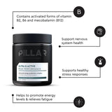 PILLAR Performance Ultra B Active Peak Performance (60 servings)