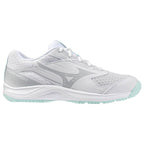 Mizuno Cyclone Speed 5 Women's Court Shoes, White/Blue Tint