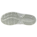 Mizuno Cyclone Speed 5 Jr Court Shoes, White/Black/Frozen Emerald