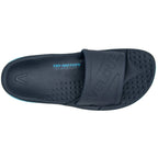 VELOUS Active Slide, Navy/Cyan