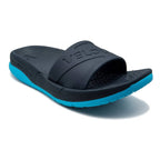 VELOUS Active Slide, Navy/Cyan