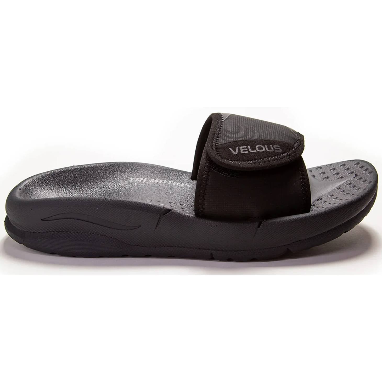 VELOUS Hoya Adjustable Slide, Black/Black