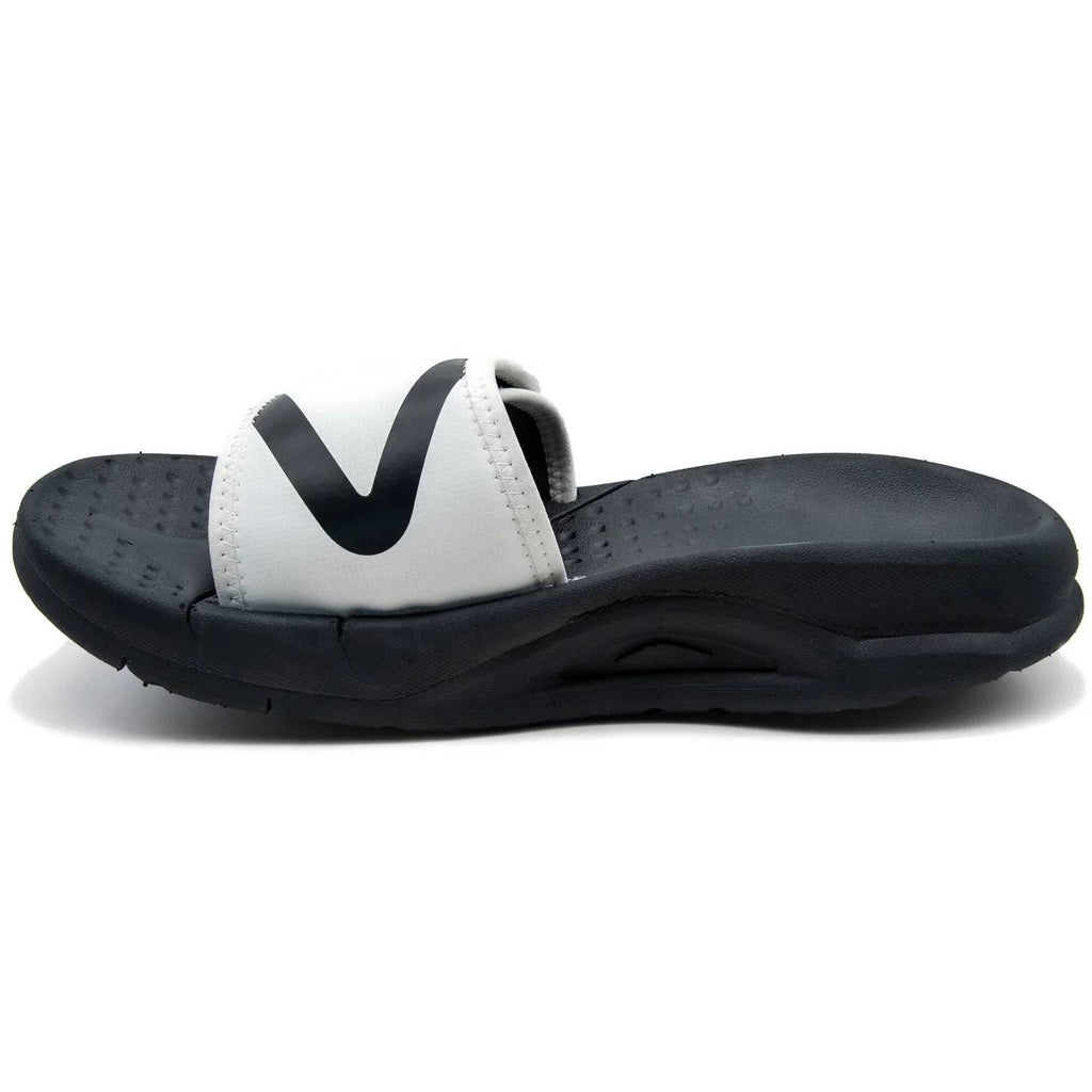 VELOUS Hoya Adjustable Slide, White/Black