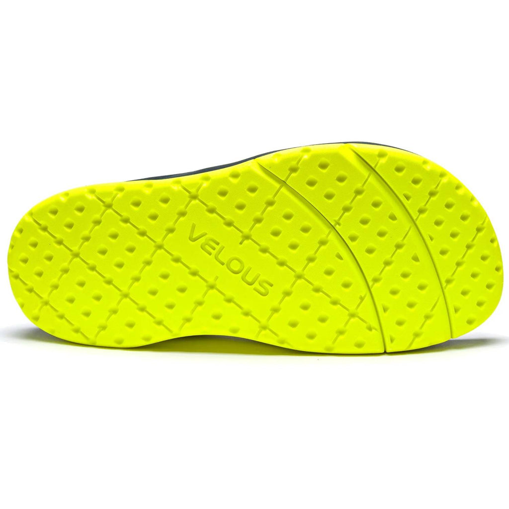 VELOUS Laguna Slide, Navy/Neon Yellow