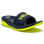 VELOUS Laguna Slide, Navy/Neon Yellow