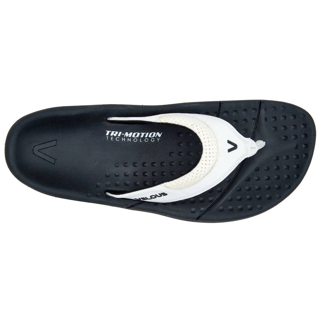 VELOUS Oceanside Flip, White/Black