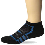 Thorlo Edge Low Cut Socks, Black/Blue