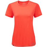 Ronhill Life Tencel Women's T-Shirt, Hot Coral Marl