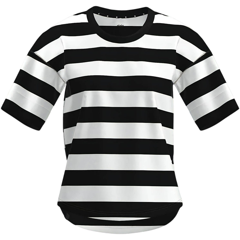 Ciele WNSBTshirt - Stripe - Blackbars