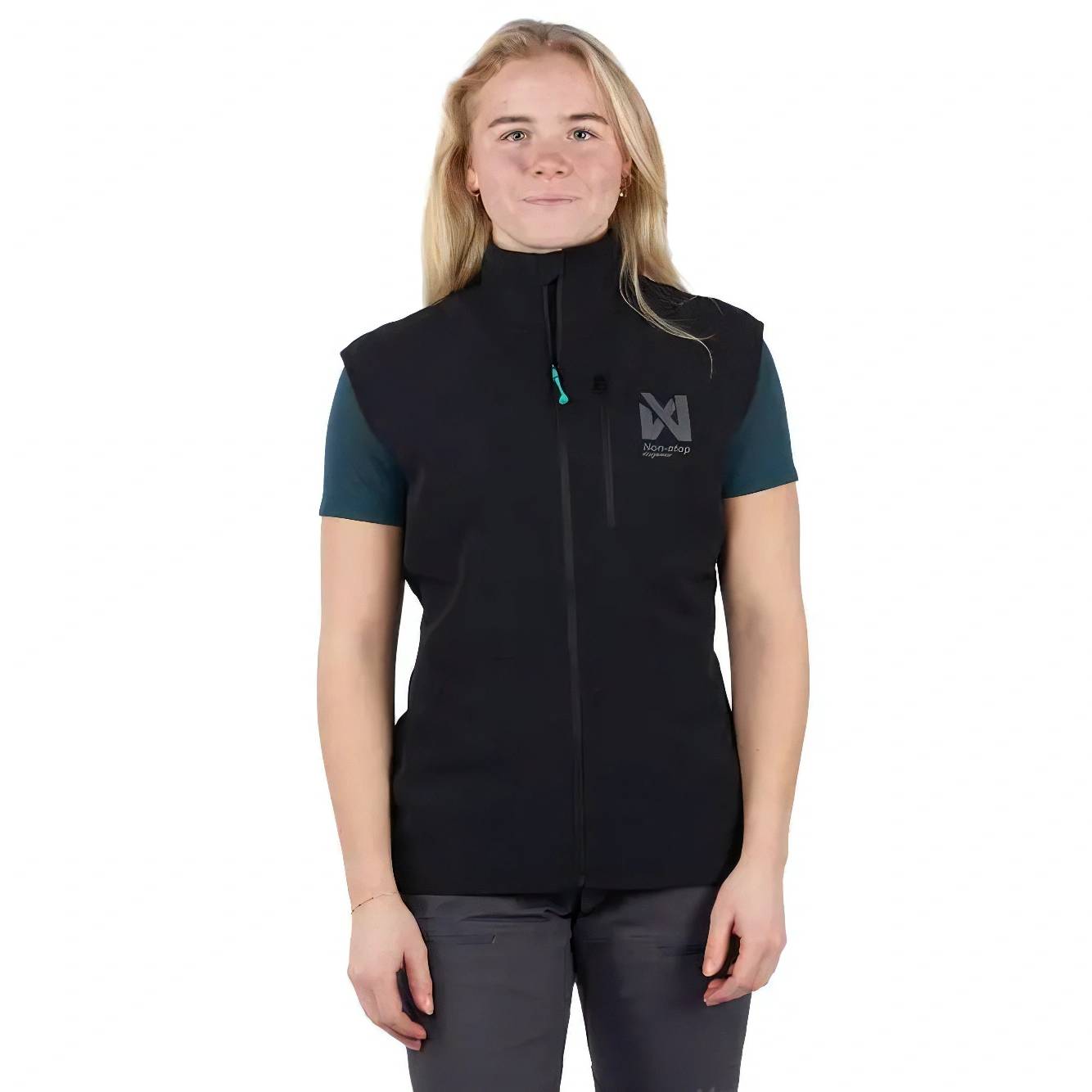 Non-Stop Dogwear Women's Obedience Vest Light, Black Main image