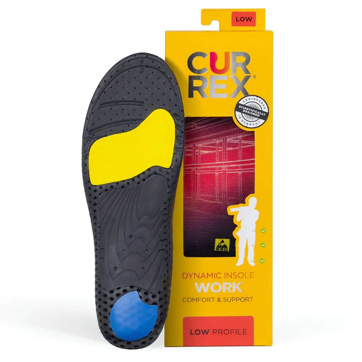 Currex Work | Insoles for Work Safety Shoes - Low Main image