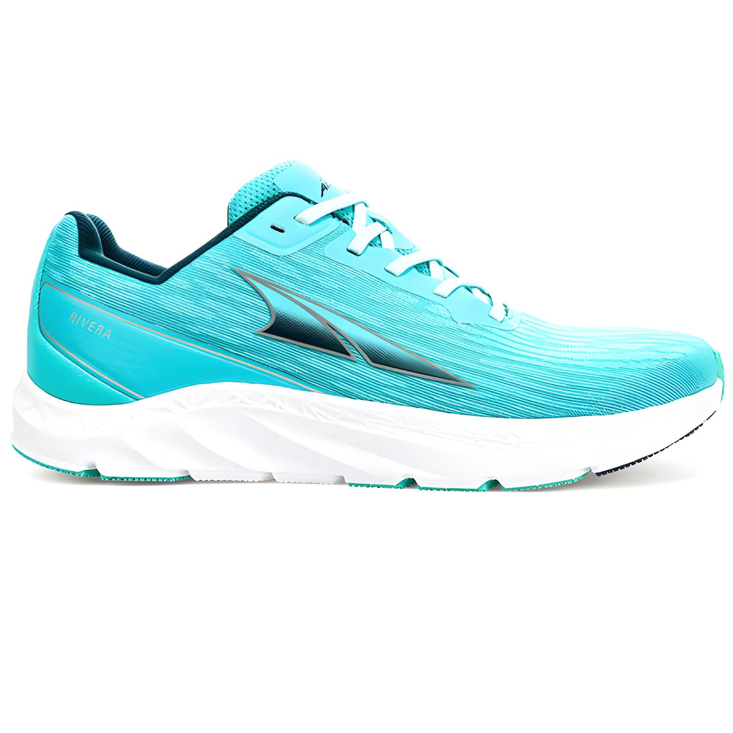 Altra Rivera Women's Running Shoes, Teal/Green Main image