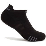 Thorlo Prolite Ultra-Light Cushion No-Show Socks, Black/Black