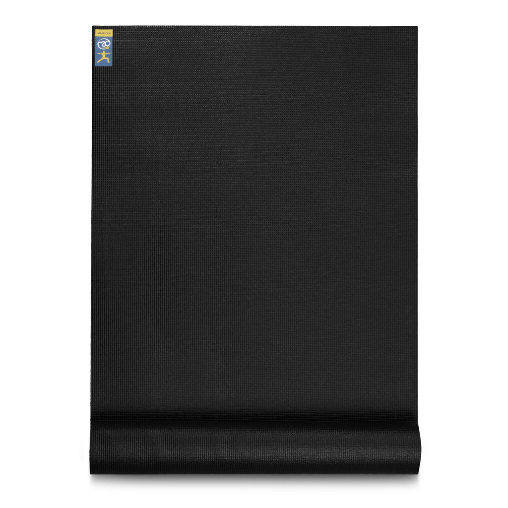 Fitness Mad Warrior II Yoga Mat, Black - 4mm