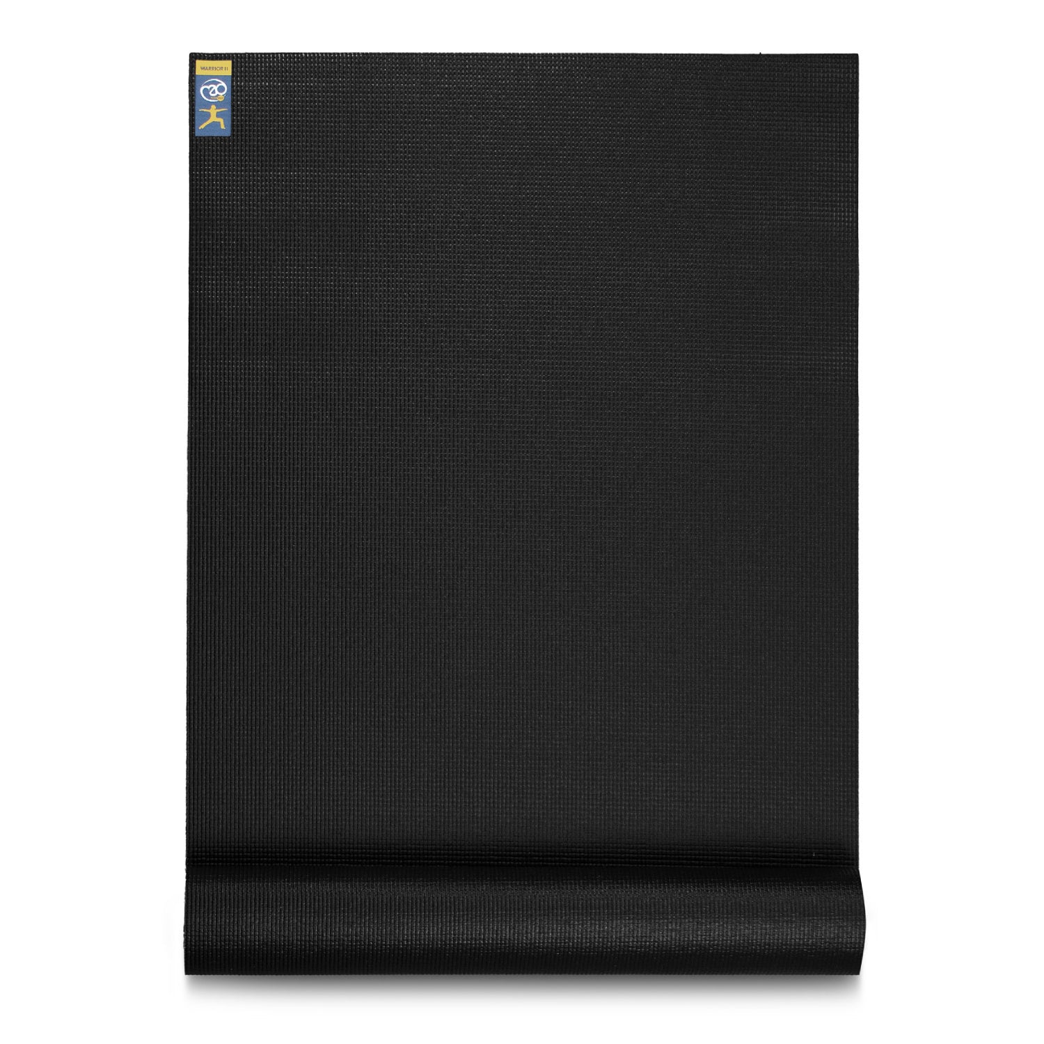 Fitness Mad Warrior II Yoga Mat, Black - 4mm